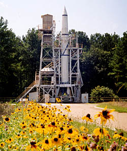 View of the Redstone Test Stand