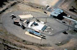 Aerial view of Air Force Facility Missile Site 8