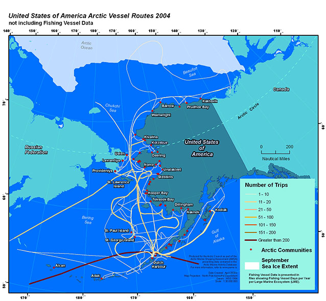 PAME - Arctic Ship Traffic Data