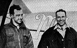 Clyde Pangborn and Hugh Herndon