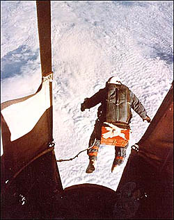 Joseph Kittinger's high-altitude jump