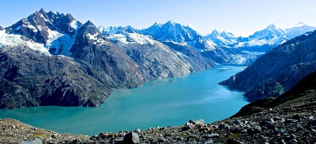 The John Hopkins Inlet (Glacier Bay National Park, AK) is a fjord The John Hopkins Inlet (Glacier Bay National Park, AK) is a fjord