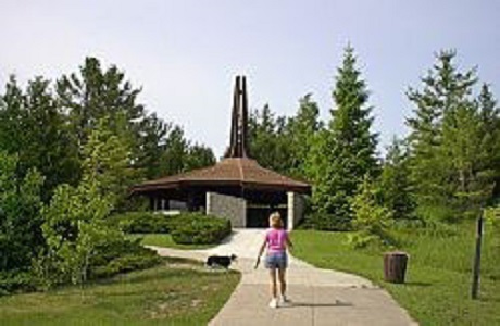Visitor Center at Father Marquette National Memorial