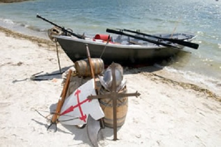 De Soto National Memorial offers many living history programs at Camp Uzita