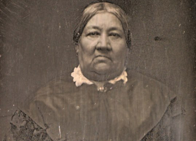 Portrait photograph of Marguerite McLoughlin. Portrait photograph of Marguerite McLoughlin.