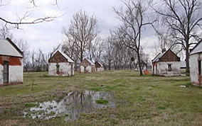 Magnolia Slave quarters