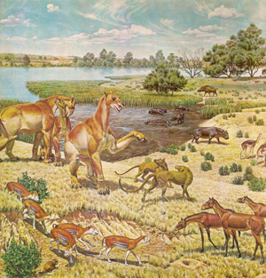 Miocene mural