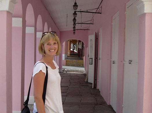 Kate at Christiansted, St. Croix, U.S. Virgin Islands