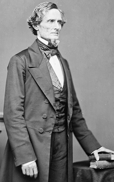Photograph of Confederate President Jefferson Davis Photograph of Confederate President Jefferson Davis