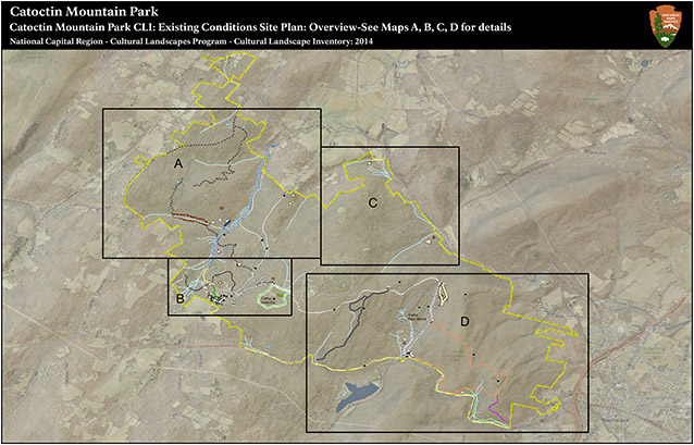 Catoctin Mountain Park site plan