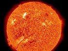 Solar filament around the sun