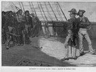 Picture of American sailors taken aboard a British ship