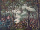 Painting of the Battle of Tippecanoe