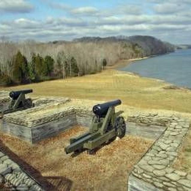 Modern photograph of Fort Donelson National Battlefield