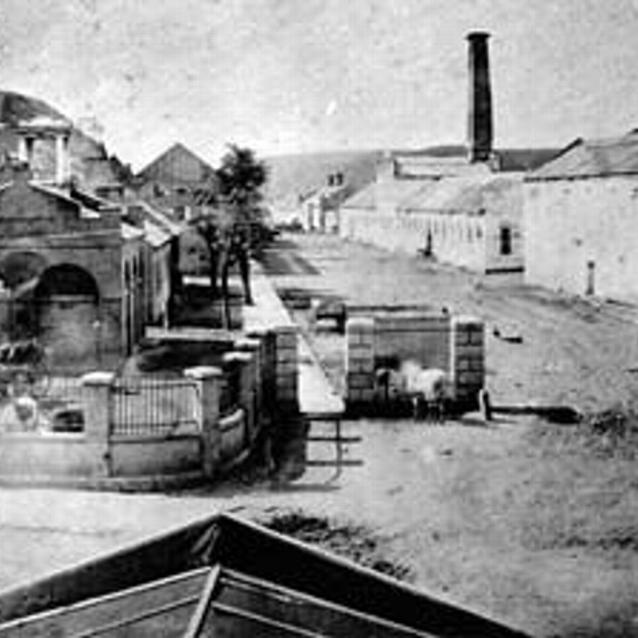 Photo of U.S. Armory at Harpers Ferry, ca. 1862