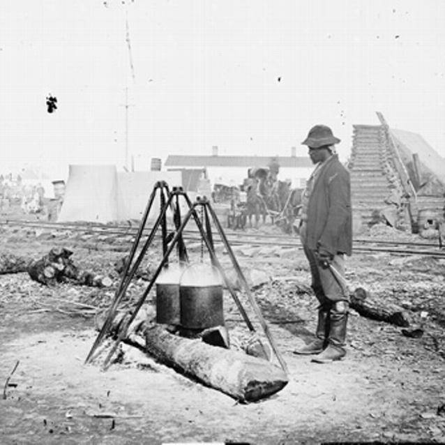 Photograph of a army cook Photograph of a army cook