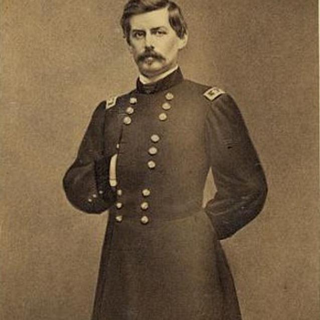 Photograph of General McClellan Photograph of General McClellan
