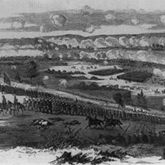 Sketch of the retreat at Second Manassas