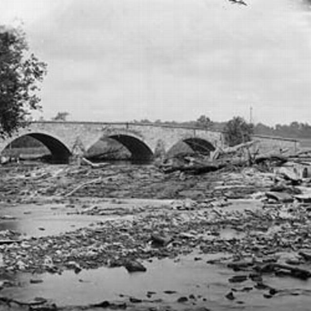 Photograph of the damange at the Battle of Antietam Photograph of the damange at the Battle of Antietam