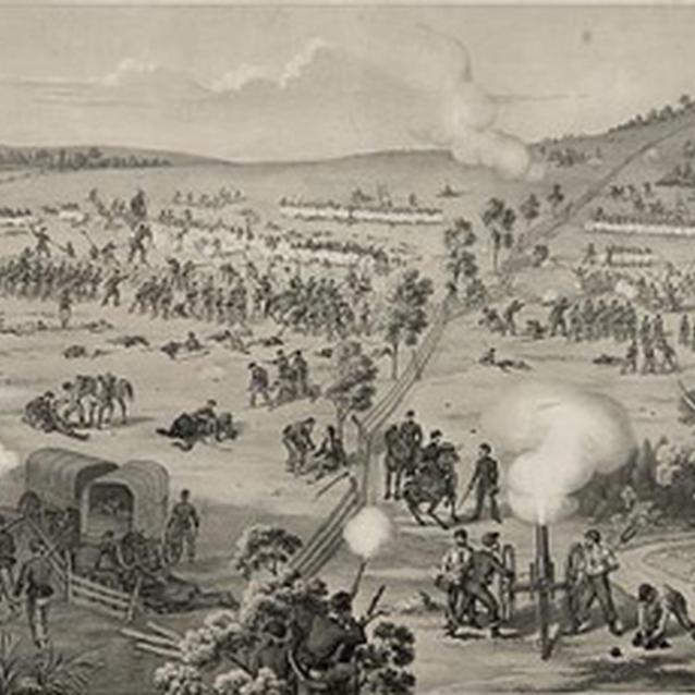 Print of the Battle of South Mountain