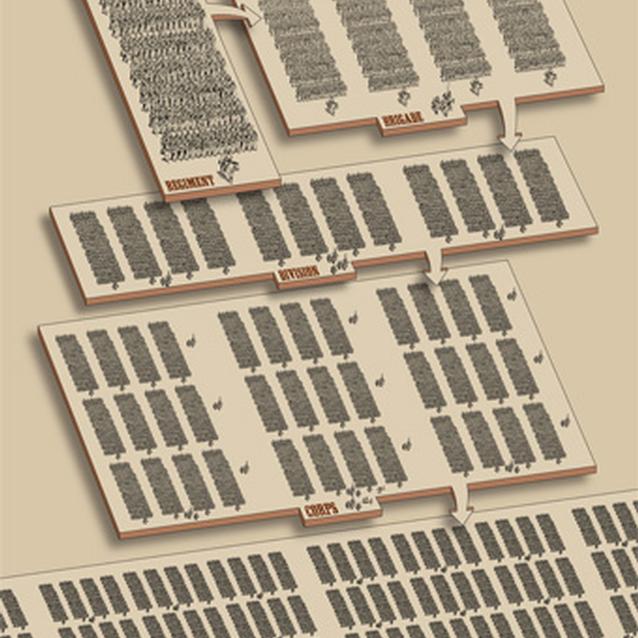 Exhibit panel explaining "What is in an Army"