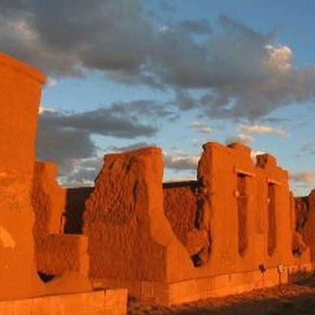 Modern photograph of Fort Union National Monument