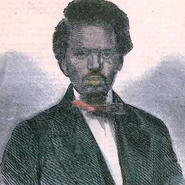 Colored engraving of Robert Smalls Colored engraving of Robert Smalls