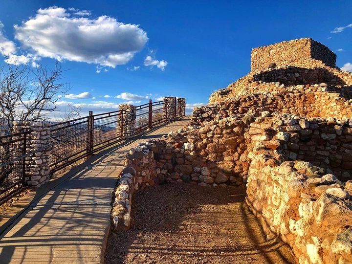 A sunny day at Tuzigoot