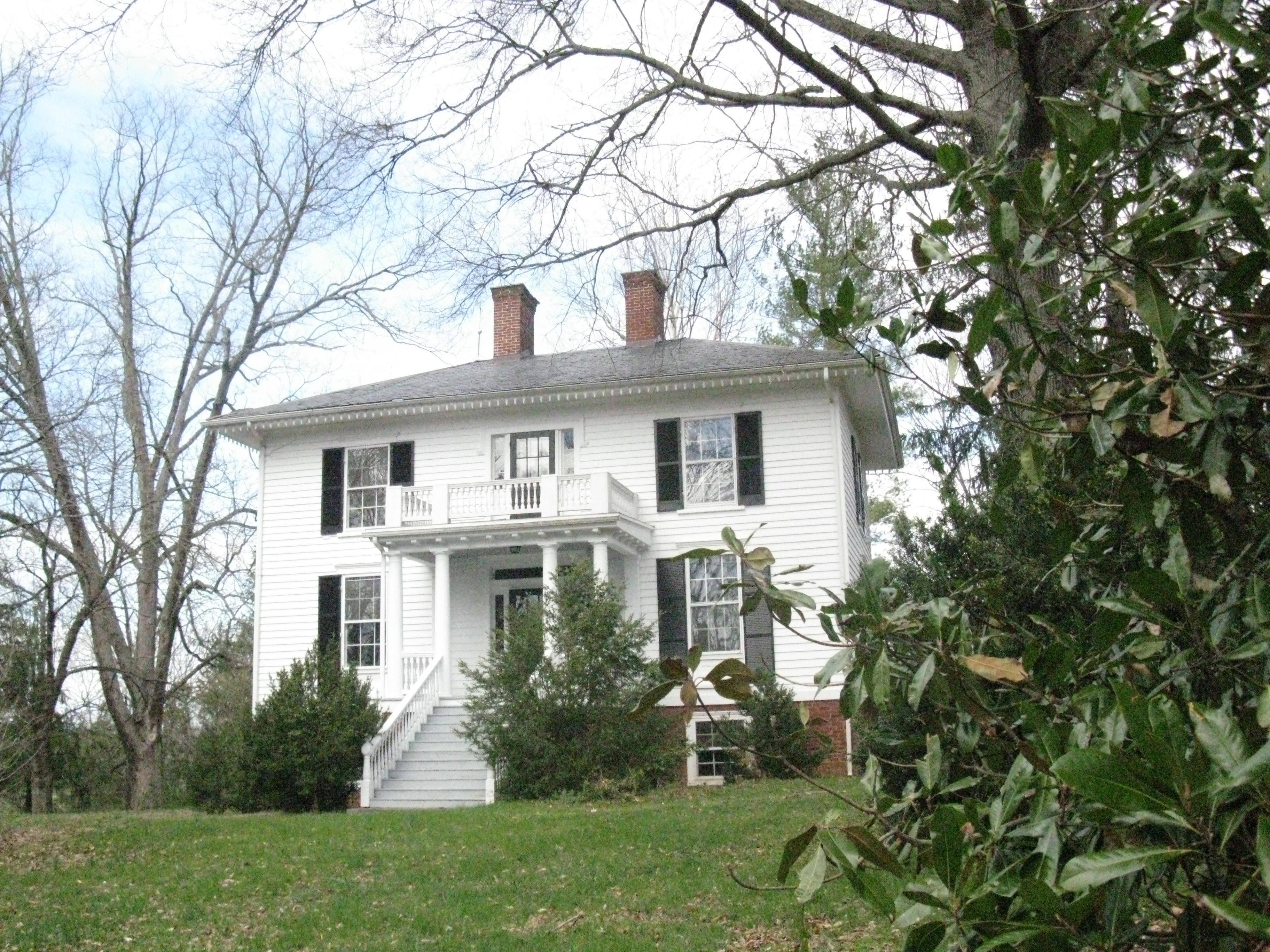 White historic house