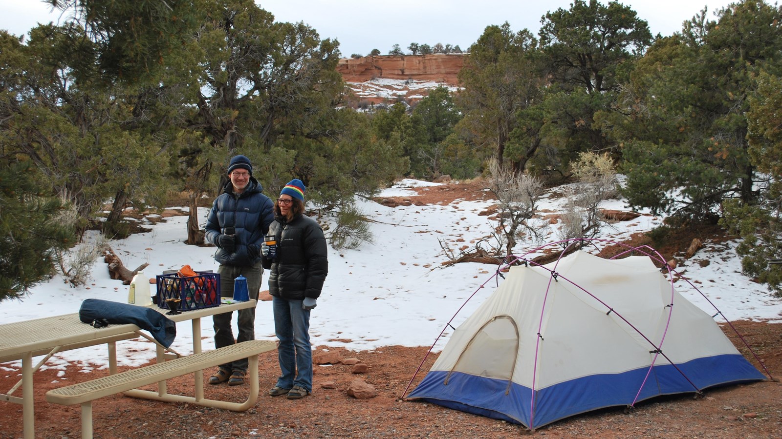 Camping Colorado National Monument National Park Service)