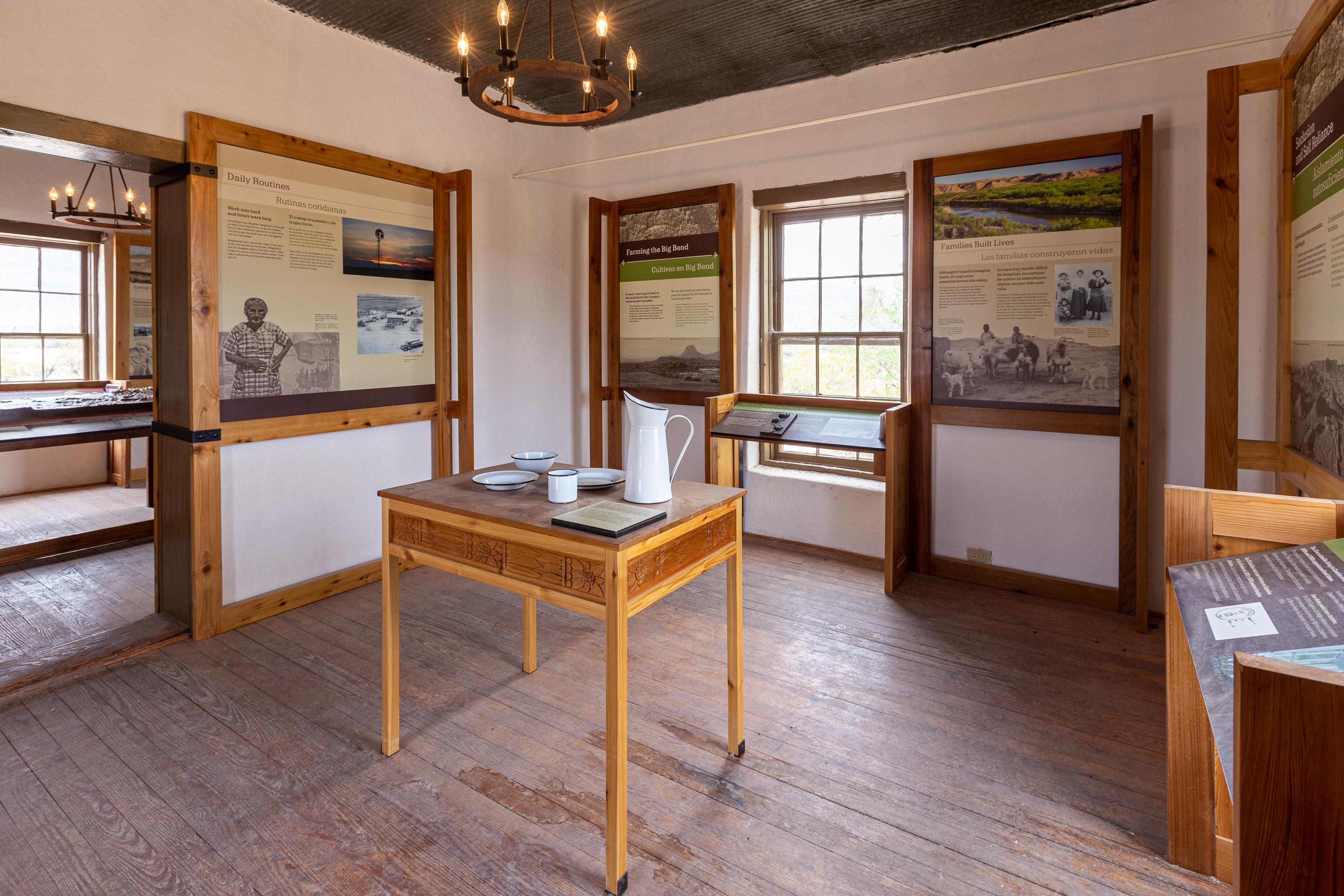 Magdalena House exhibits