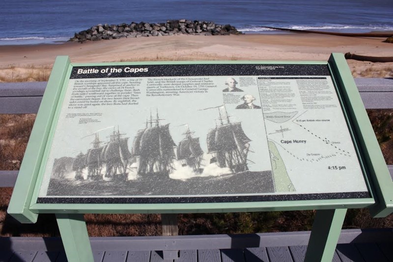 Battle of Capes Wayside Battle of Capes Wayside