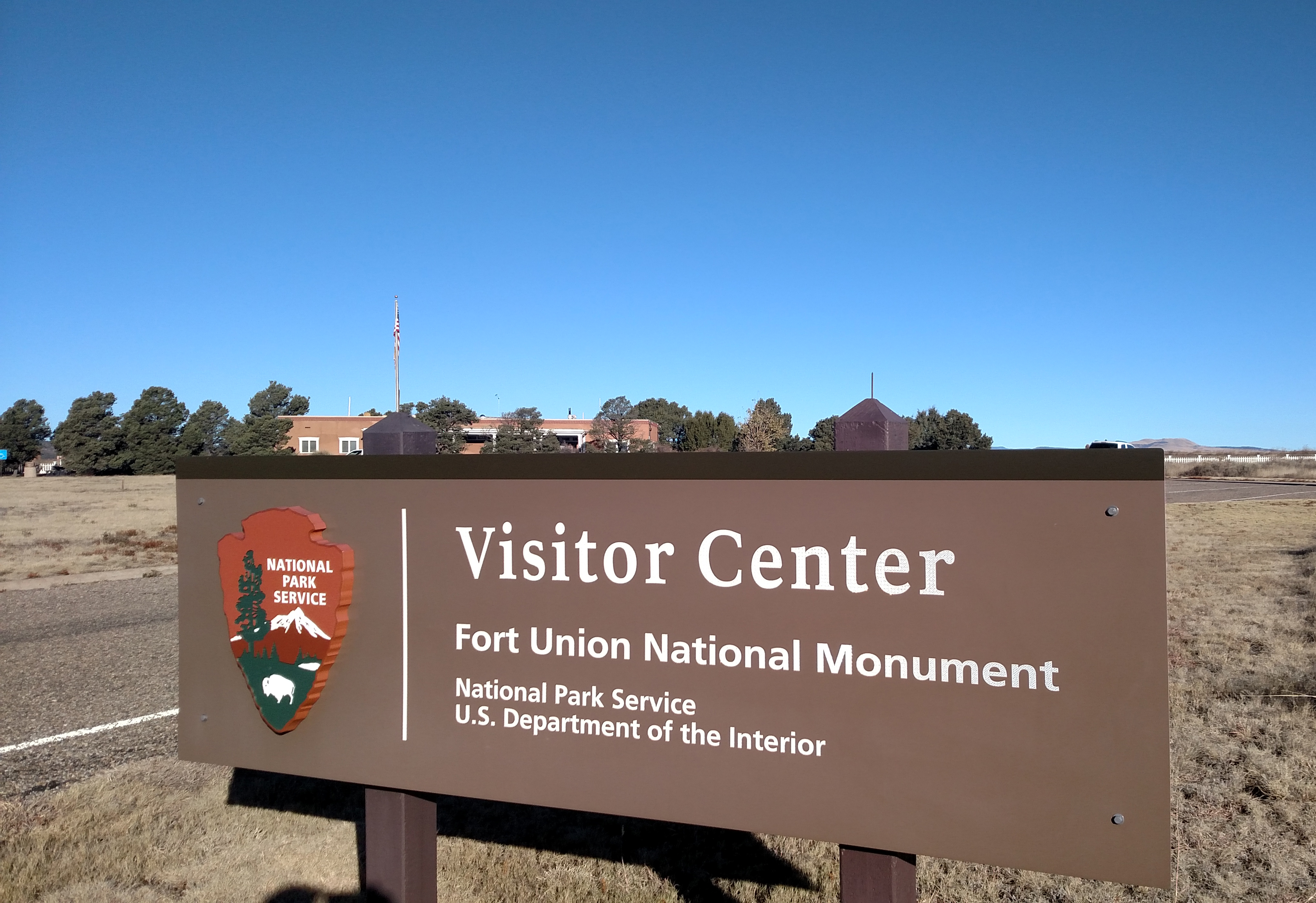 Fort Union Visitor Center Sign
