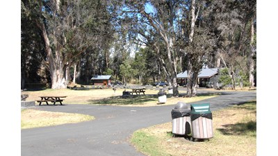 View of Nāmakanipaio Campground