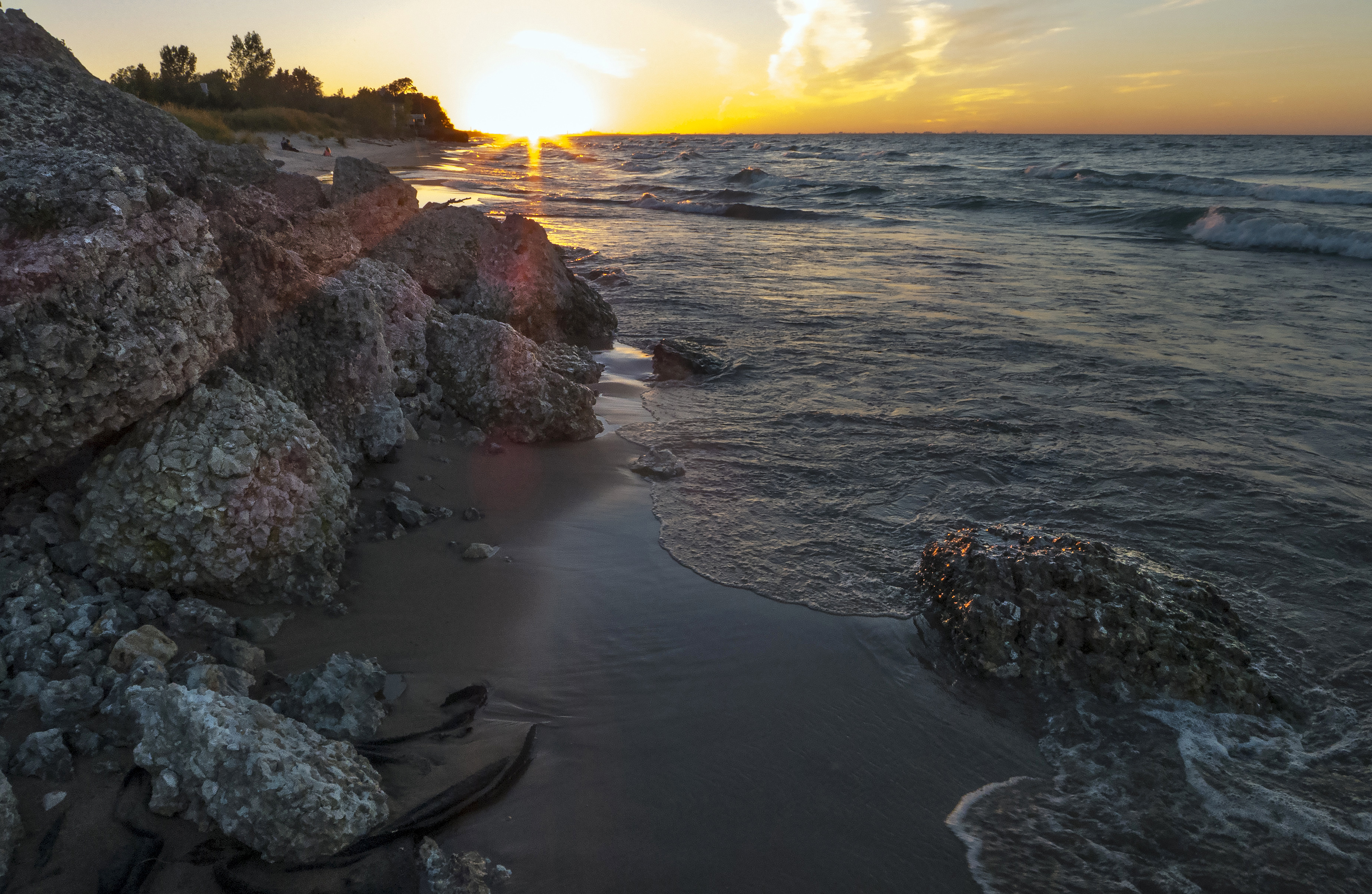 Sunset on Lake Michigan