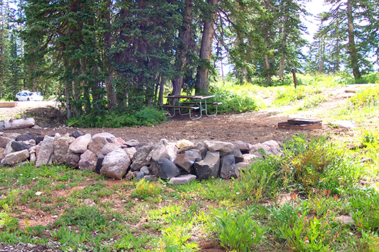 Campsite at Point Supreme