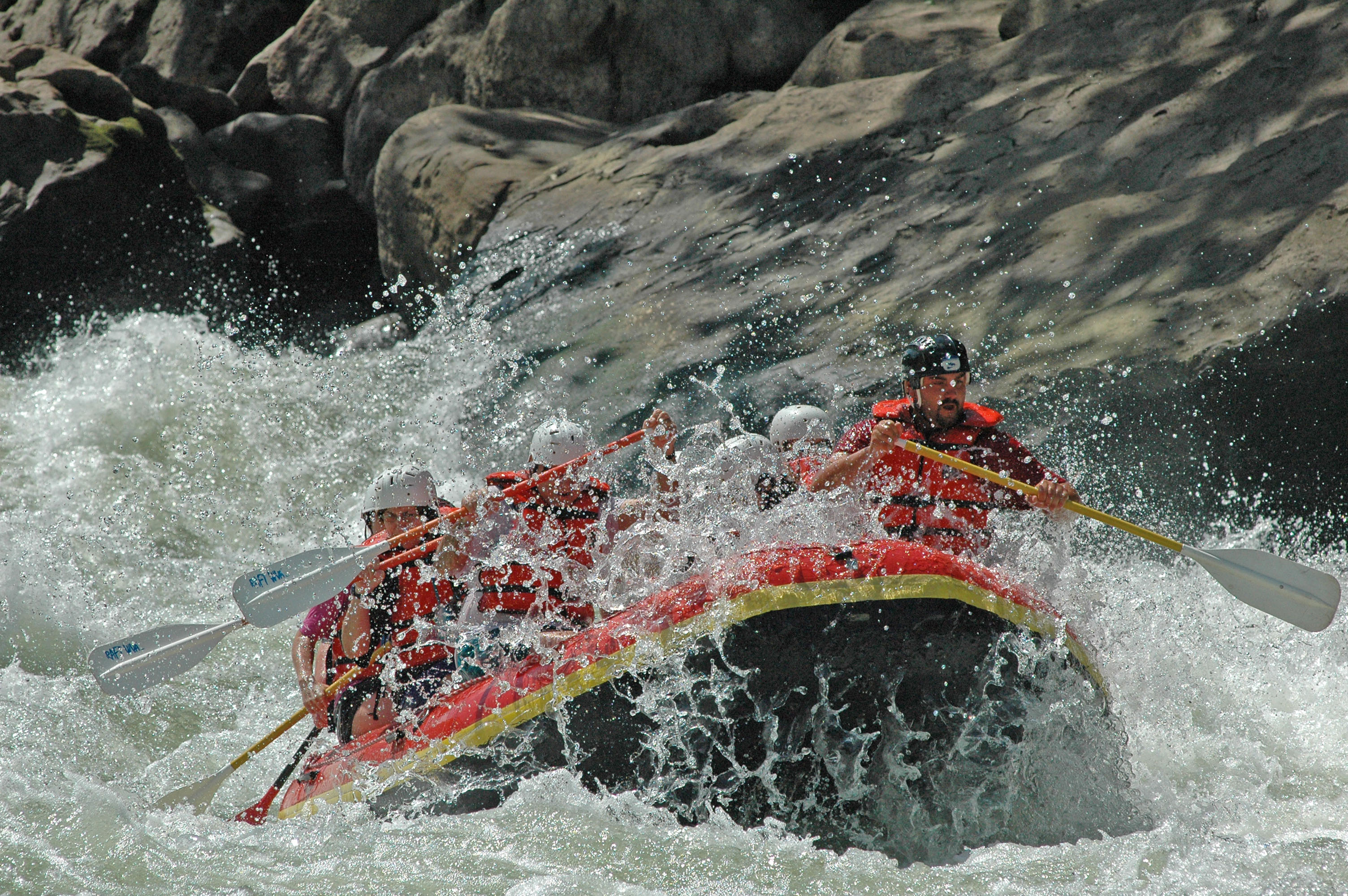 Rafters enjoying the Gauley River