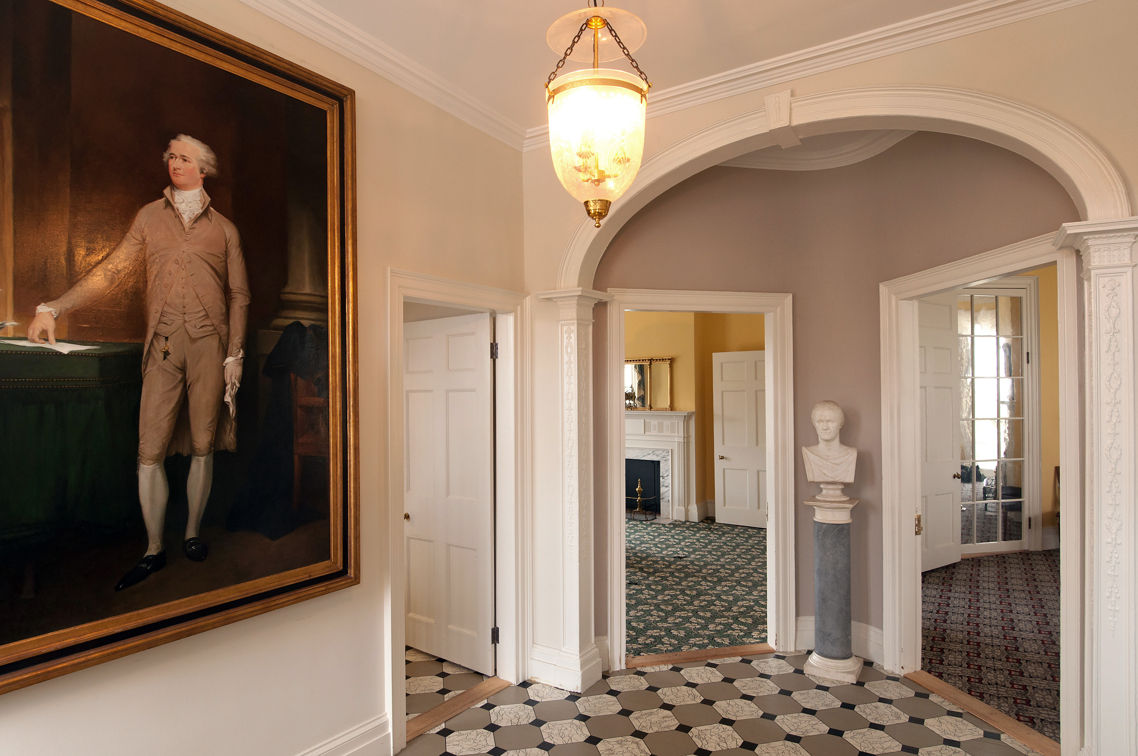 Hamilton Grange National Memorial, Foyer