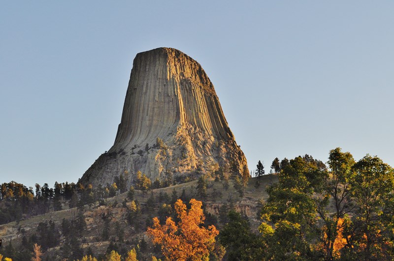 Fall at Devils Tower Fall at Devils Tower