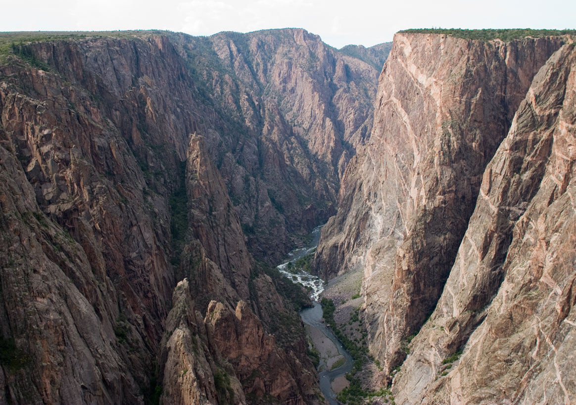 Black Canyon near Painted Wall