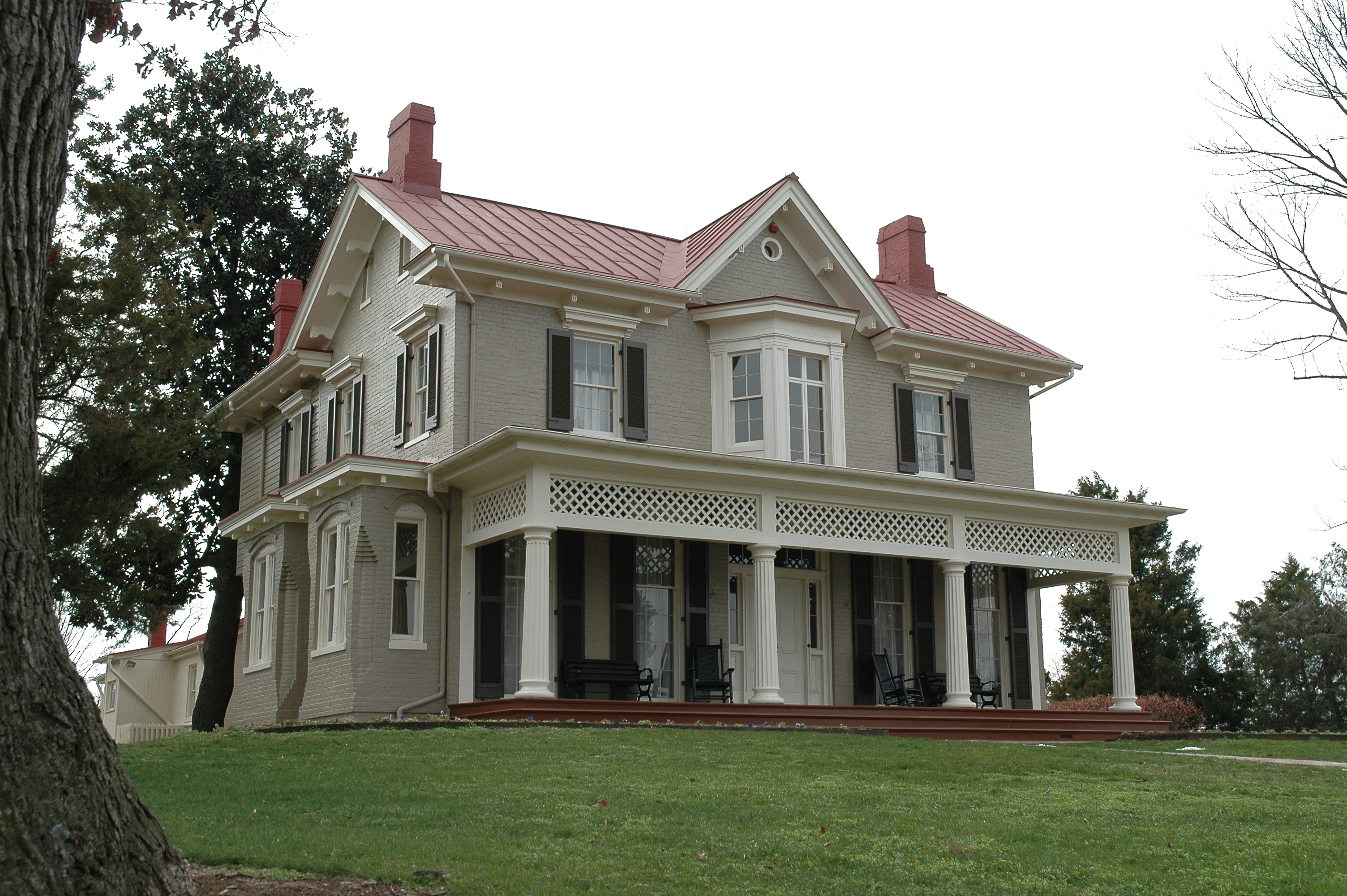 Photo of Cedar Hill, home of Frederick Douglass