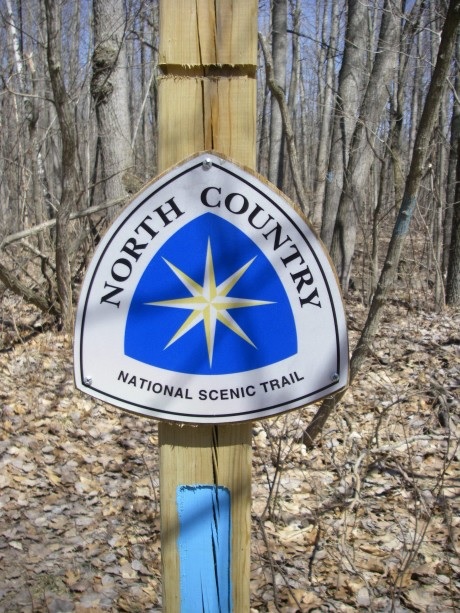 North Country trail sign