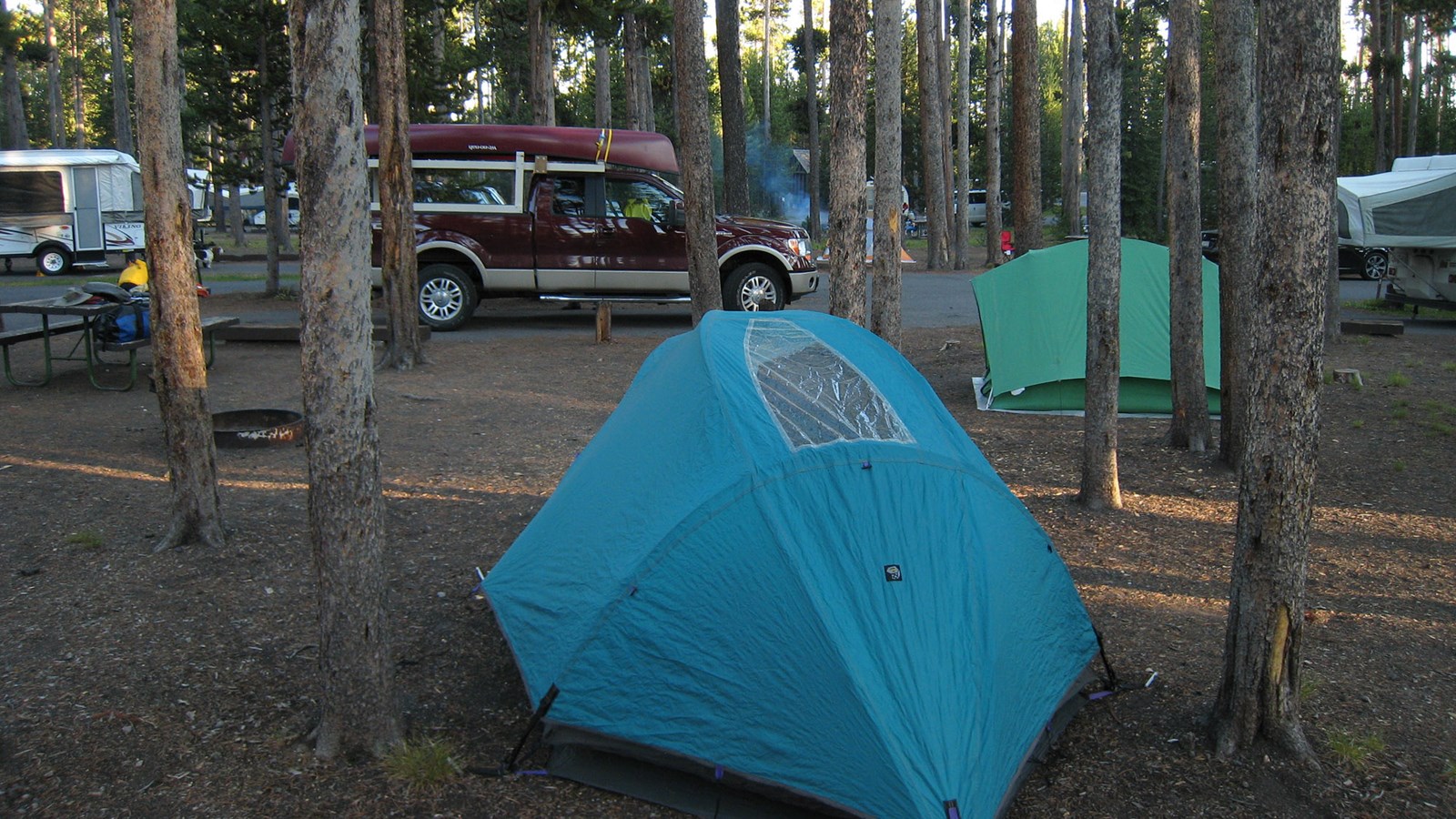 Grant Village Campground - Yellowstone National Park (U.S. 