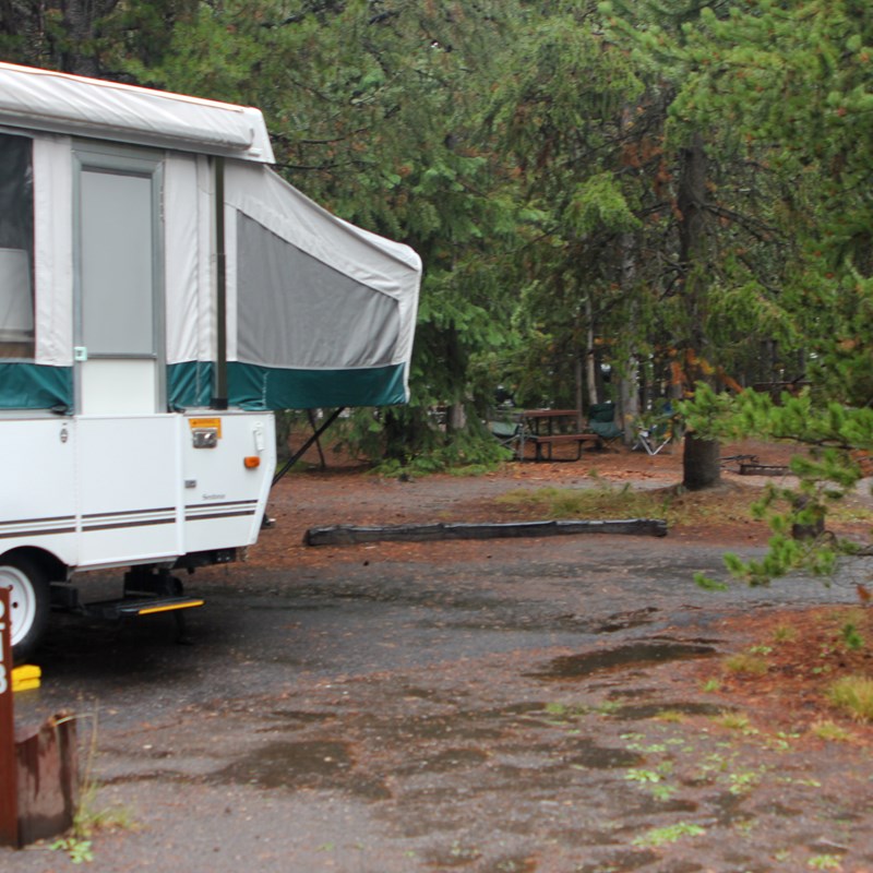 Grant Village Campground Yellowstone National Park U S National Park Service