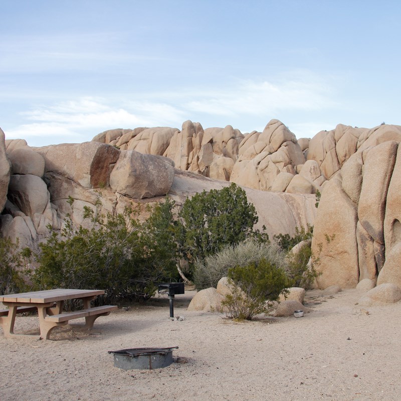 Jumbo Rocks Campground Joshua Tree National Park U S National Park Service Jumbo Rocks Campground Map