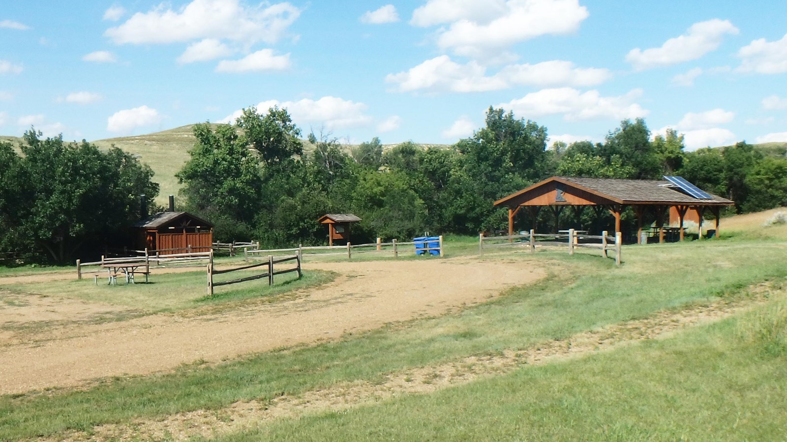 Roundup Group Horse Campground Theodore Roosevelt National Park