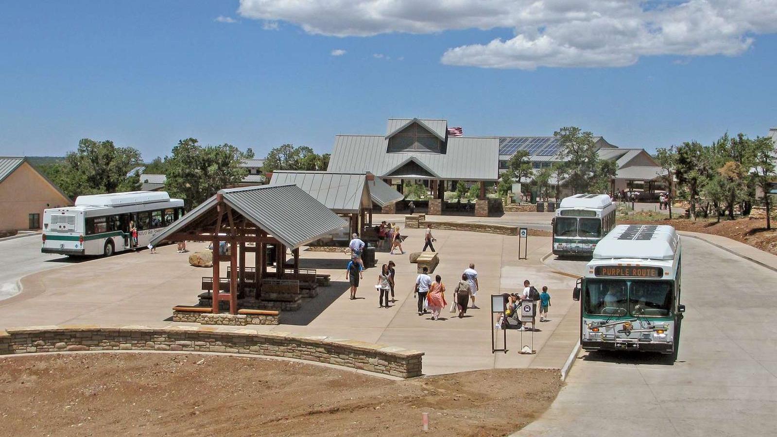 Parking - South Rim Visitor Center and Village - Grand Canyon