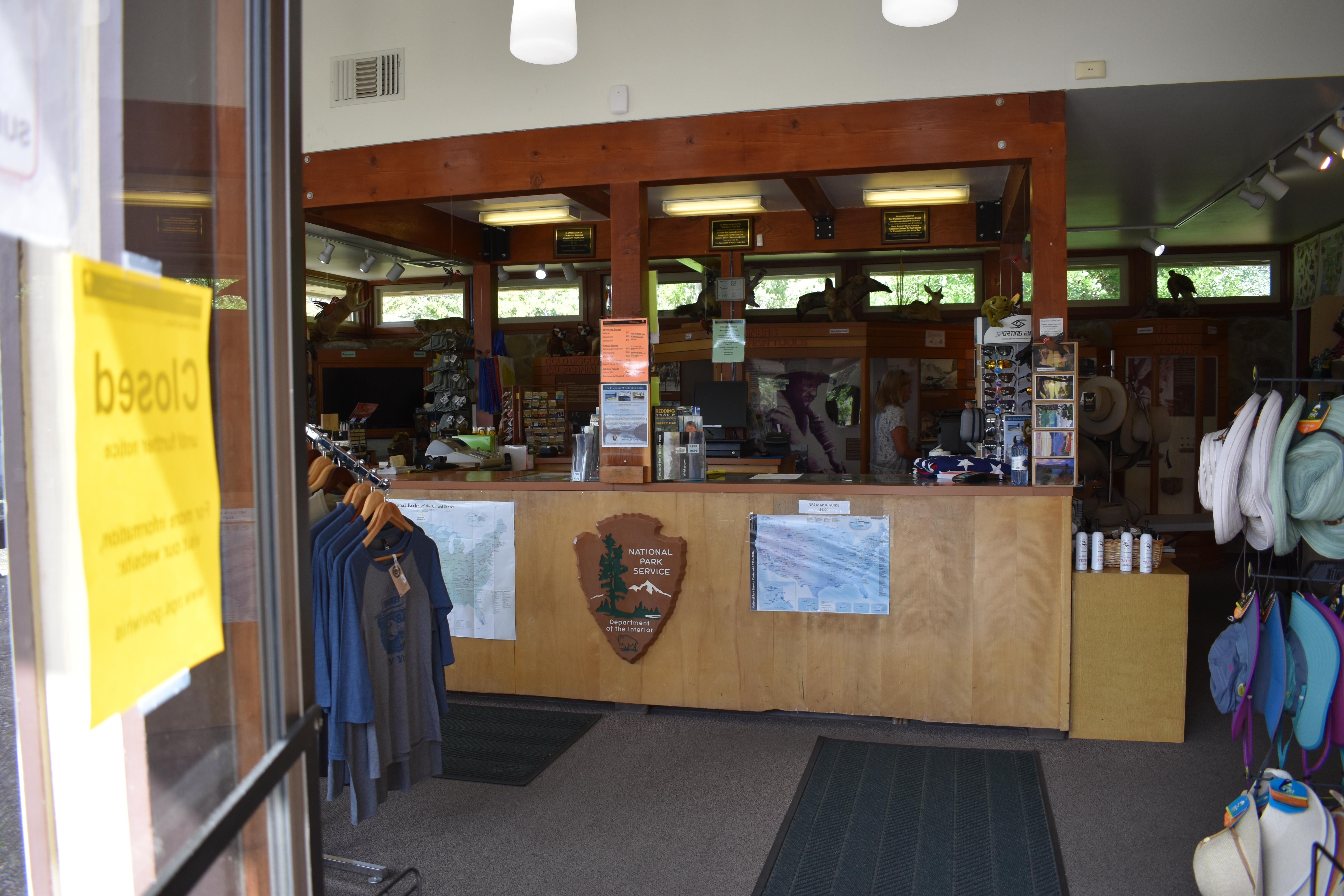 Whiskeytown NRA Visitor Center Interior