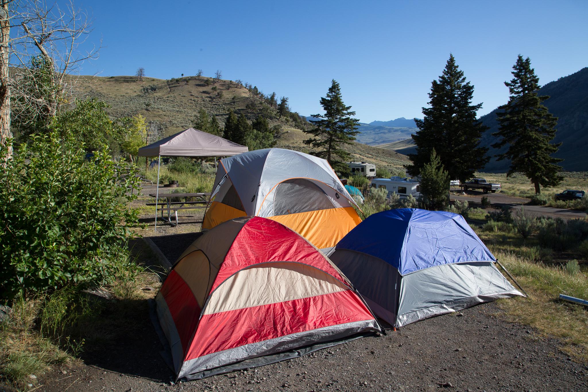 Mammoth Campground - Yellowstone National Park (U.S. National Park ...