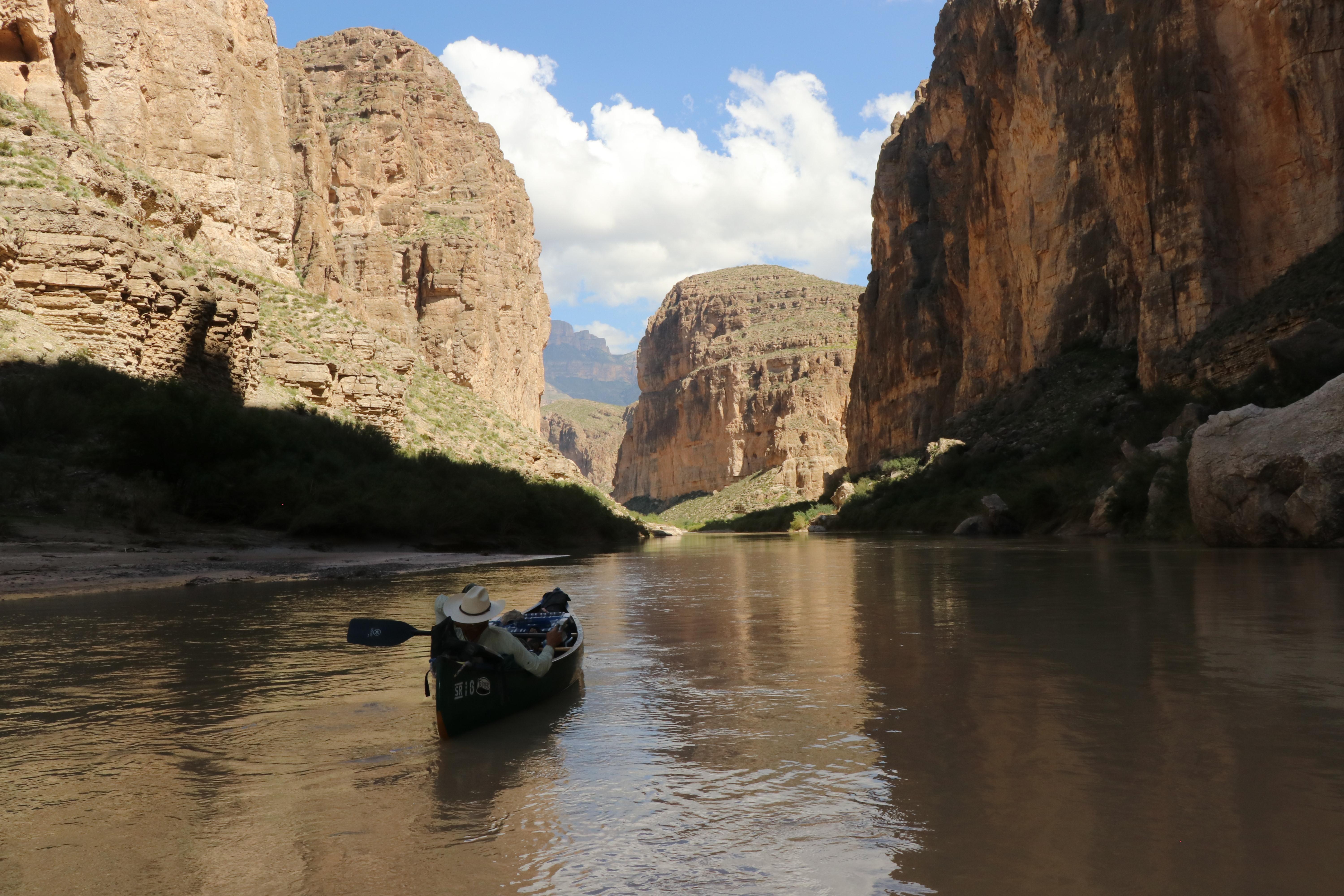 Canoeing Boquillas Canyon